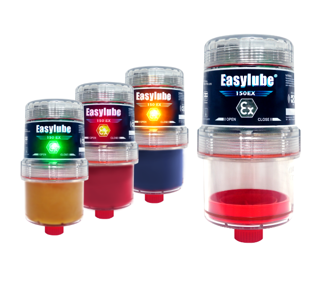 Easylube Automatic Lubricator EX Series 易力潤 ATEX 防爆型自動潤滑器 Easylube Automatic Lubricator EX Series 易力潤 ATEX 防爆型自動潤滑器